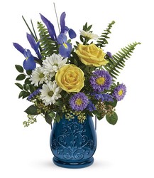 Teleflora's Sapphire Garden Bouquet from Victor Mathis Florist in Louisville, KY